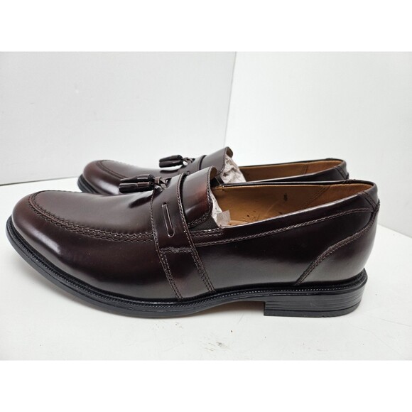 Bostonian Dress Shoes Men\'s Size 12 Oxford Tassel Loafer Burgundy main image 5